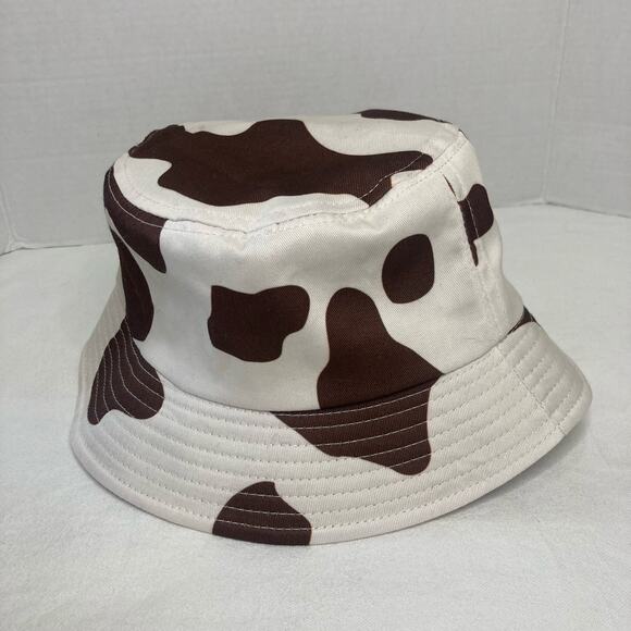 David and Young Cow Print Bucket Hat OS - Picture 1 of 4